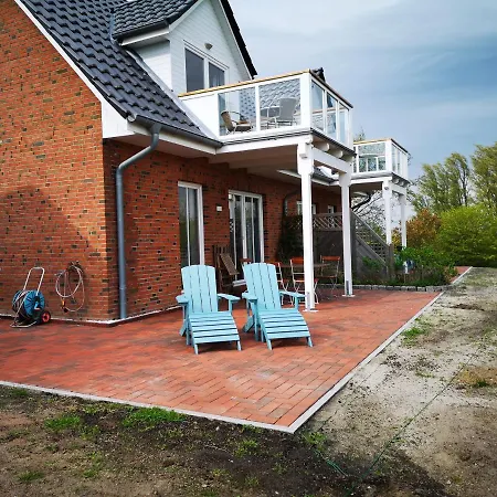 Wattenmeerblick Ferienhaus Nordstrand
